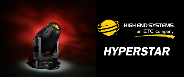 High End Systems Hyperstar Banner