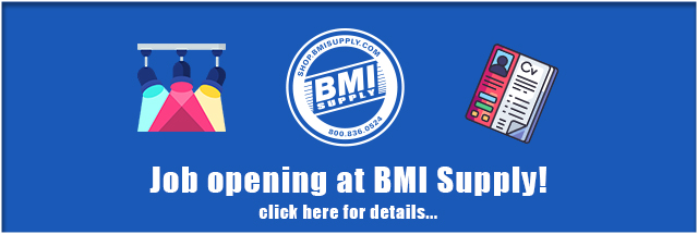 BMI Supply Job Opening Banner