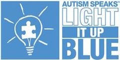 Light it up Blue for Autism Speaks