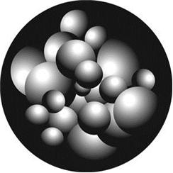 Rosco Glass Pattern 1133 - Atomic