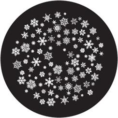 Rosco Glass Pat 1216 - Snowflakes 4 Large