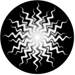 Rosco Glass Pattern 2214 - Waving Star