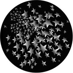 Rosco Glass Pattern 2724 - Star Fusion
