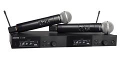 Shure SLXD24D/SM58 Wireless Dual Vocal Mic Sys.