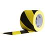 Cable Path Tape 4"x30yds - Y/B STRIPES
