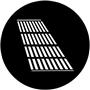 Rosco Pattern 7622 - Jail Bars Shadow