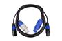 Blizzard Powercon + 5-Pin DMX Combo Cable 15